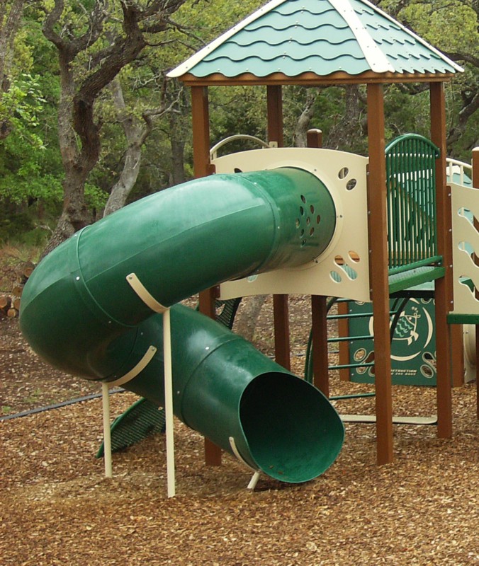 Commercial Playground Spiral Tube Slide Commercial Playground Equipment